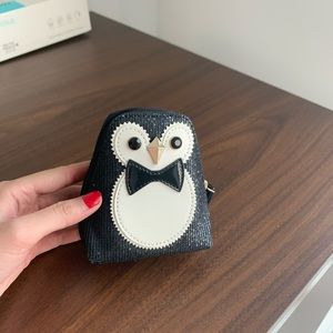 Brand new Kate spade coin purse penguin look